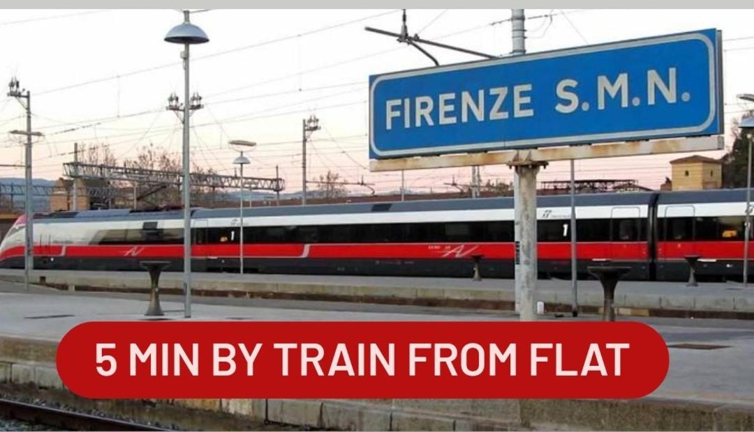 Gemme Fiorentine Apartments In Front Of The Train Station 5 Minutes From The Centre Free Parking ฟลอเรนซ์ ภายนอก รูปภาพ